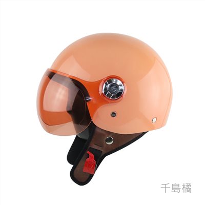《遠古騎士》KK K-808 飛行帽 千島橘 安全帽 全可拆內襯 華泰