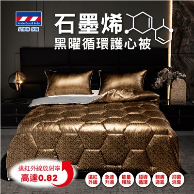 【安德森 保羅】石墨烯黑曜 循環護心被