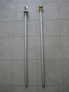 伸縮旗桿