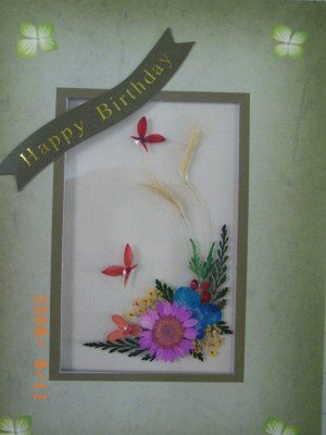 押花