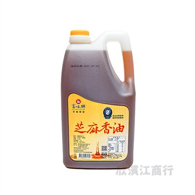【富味鄉 】芝麻香油  （P3）  3公升