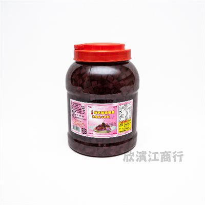 【大湖】塊狀葡萄椰果-濃糖風味糖漿-3.8公斤