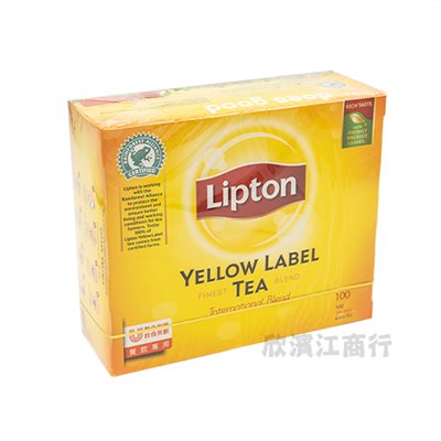 【Lipton 立頓】黃牌精選紅茶 200克 (2克 x 100入)