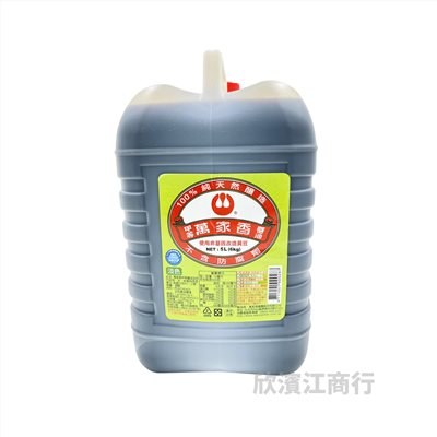 【萬家香】 淡色（非基改）醬油  5L