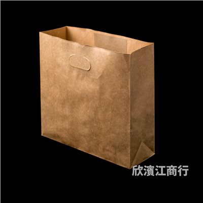【丸孔】 立體方形提袋 DM8