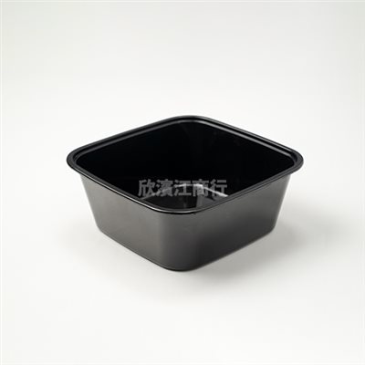 【PP】1000ml 方形餐盒 美式外帶盒