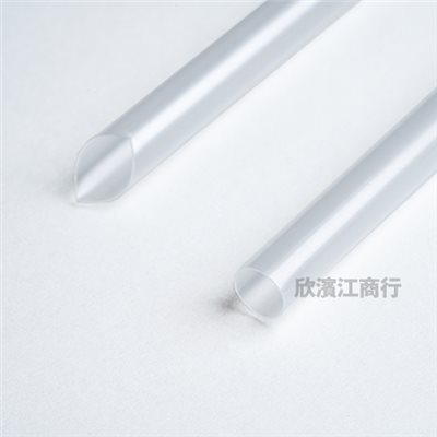 【PP】08口徑21公分 吸管 單支包裝 透明