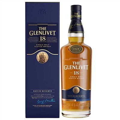 格蘭利威18年單一麥芽威士忌 The Glenlivet 18Yo Single Malt Scotch Whisky