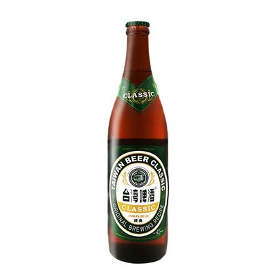 台灣啤酒600ml TAIWAN BEER GLASS BOTTLE