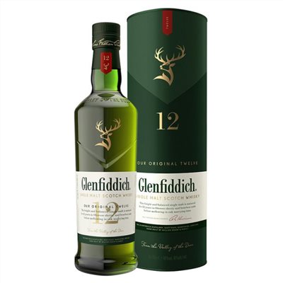格蘭菲迪12年 單一純麥威士忌 Glenfiddich 12 Years Old Single Malt Scotch Whisky