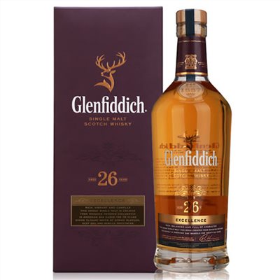 格蘭菲迪26年 單一純麥威士忌Glenfiddich Excellence 26 Year Old SINGLE MALT SCOTCH WHISKY