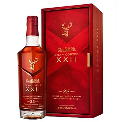 格蘭菲迪22年雪莉酒桶單一麥芽威士忌 GLENFIDDICH 22Y SINGLE MALT SCOTCH WHISKY
