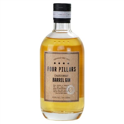 四柱稀珍夏多內桶琴酒限量  Four Pillars Chardonnnay Barrel Gin