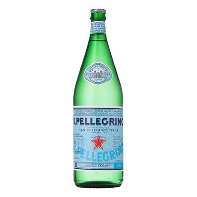 聖沛黎洛天然氣泡礦泉水-1000ml玻璃瓶SAN PELLEGRINO SPARKLING WATER