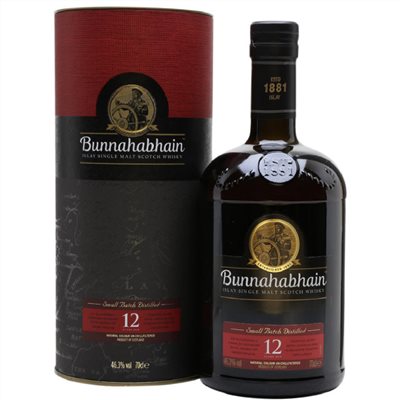 布納哈本12年 單一純麥威士忌Bunnahabhain 12YO Islay single malt scotch whisky