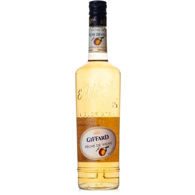 吉法酒香蜜桃香甜酒GIFFARD CREME DE PECHE DE VIGNE
