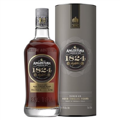 安格式1824－12年深色蘭姆酒Angostura 1824PREMIUM AGED Rum