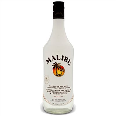 馬里布椰子蘭姆酒Malibu Caribbean Rum Coconut Flavour