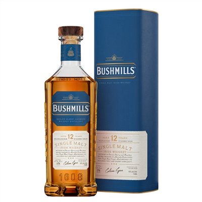 鉑仕麥(布什米爾)12年瑪薩拉紅酒桶愛爾蘭威士忌BUSHMILLS TRIPLE DISTILLED 12Y 