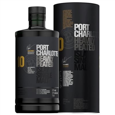 布萊迪 波夏10年威士忌PORT CHARLOTTE 10Y