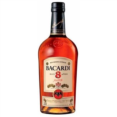 百家得 8年陳釀蘭姆酒Bacardi 8 Rum
