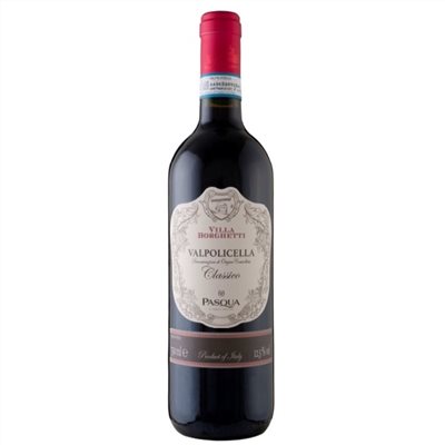 帕斯可寶格蒂園瓦普利紅葡萄酒 VALPOLICELLA DOC CLASSICO VILLA BORGHETTI
