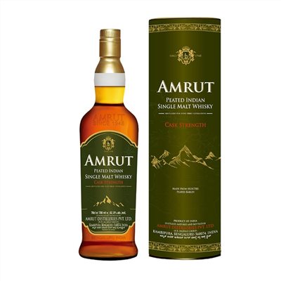 雅沐特泥煤原桶單一麥芽威士忌AMRUT Peated Cask Strength Single Malt Whisky