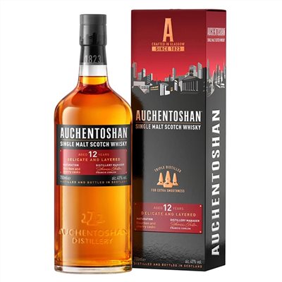 歐肯特軒12年單一麥芽威士忌 Auchentoshan 12 Years Single Malt Scotch Whisky