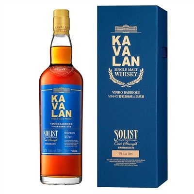 噶瑪蘭經典獨奏 Vinho葡萄酒桶威士忌原酒Kavalan Solist Vinho Barrique Single Cask Strength