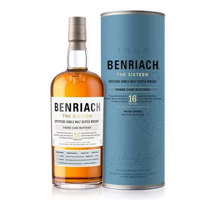 班瑞克16年單一麥芽威士忌BenRiach 16 Years Old Speyside Single Malt Whisky