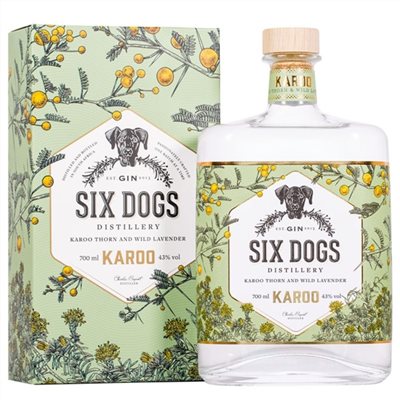 六犬卡魯沙漠琴酒Six Dogs Karoo Gin