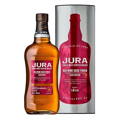 吉拉桶藝系列紅酒桶單一麥芽威士忌JURA RED WINE CASK SINGLE MALT SCOTCH WHISKY