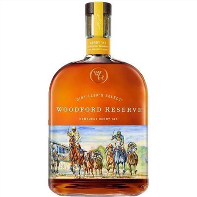 渥福精選波本威士忌2021年Derby紀念版Woodford Reserve Reveals 2021 Kentucky Derby Bottle