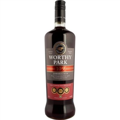 沃思莊園109黑蘭姆酒1L Worthy Park 109 – Dark Rum