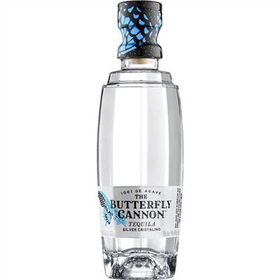 蝴蝶加濃龍舌蘭-銀鑽Silver BUTTERFLY CANNON CRISTALINO TEQUILA