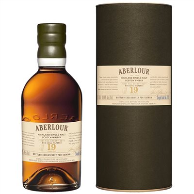 亞伯樂單桶雪莉首次裝桶19年單一麥芽威士忌Aberlour 19 Years Single Cask 1st Fill Sherry Butt