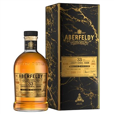 艾柏迪33年 PX雪莉桶過桶熟成 單一麥芽蘇格蘭威士忌 ABERFELDY 33YO Double Cask - PX Sherry HHD - Highland Single Malt Scotch Whisky