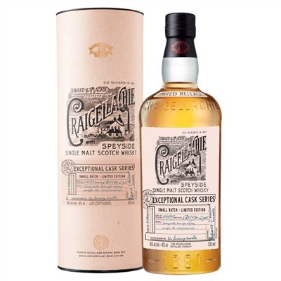 魁列奇23年傑出桶陳系列初次雪莉桶單一麥芽蘇格蘭威士忌 Craigellachie 23 Year Old Speyside Single Malt Scotch Whisky