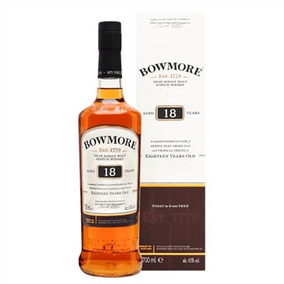 波摩 18年單一麥芽威士忌 Bowmore 18 Years Old Islay Single Malt Scotch Whisky