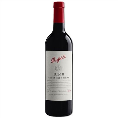 奔富BIN 8卡本內席哈紅酒2022PENFOLDS BIN 8 SHIRAZ CABERNET 2021