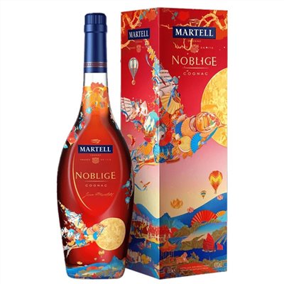 馬爹利名仕Jacky Tsai中秋限量瓶MARTELL NOBLIGE COGNAC JACKY TSAI