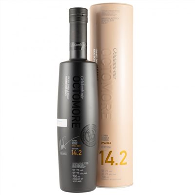 奧特摩 14.2蘇格蘭大麥 單一純麥威士忌 Bruichladdich Octomore Edition 14.2 Super Heavily Peated Single Malt Scotch Whisky