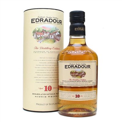 艾德多爾10年酒廠珍藏版單一麥芽蘇格蘭威士忌 Edradour 10 Year Old The Distillery Edition Single Malt Scotch Whisky