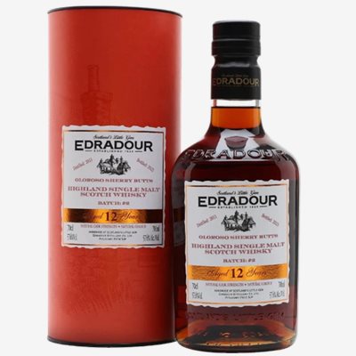 艾德多爾 12年原桶強度單一麥芽威士忌Batch2 Edradour 12 Years Old -Cask Strength Batch2 