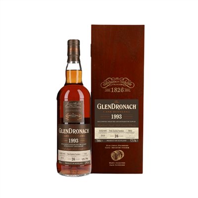 格蘭多納26年單桶原酒麥芽威土忌1993#8932 THE GLENDRONACH 1993 26 YEARS HIGHLAND SINGLE MALT SCOTCH WHISKY