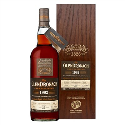 格蘭多納27年單桶原酒麥芽威土忌1992#6048 THE GLENDRONACH 1993 27YEARS HIGHLAND SINGLE MALT SCOTCH WHISKY