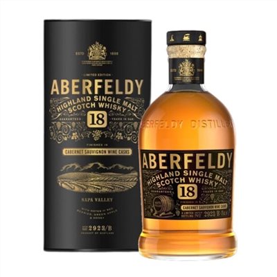 艾柏迪 18年納帕谷紅酒桶Aberfeldy 18 year Old napa valley