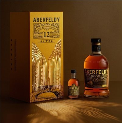 艾柏迪 12年黃金玉液年節禮盒Aberfeldy 12 Year Old Highland Single Malt Scotch Whisky Gift Box