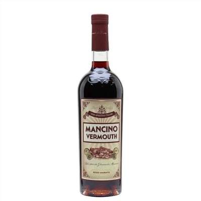 曼伽諾甜味紅香艾酒Mancino Rosso Amaranto Vermouth
