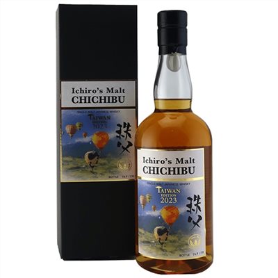 秩父2023台灣特別版東熱氣球嘉年華單一麥芽威士忌Ichiro’s Malt CHICHIBU Taiwan Edition 2023Single Malt Japanese Whisky